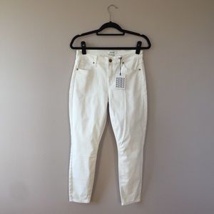 Pistola Denim Oslo Winter White Skinny Jeans 28